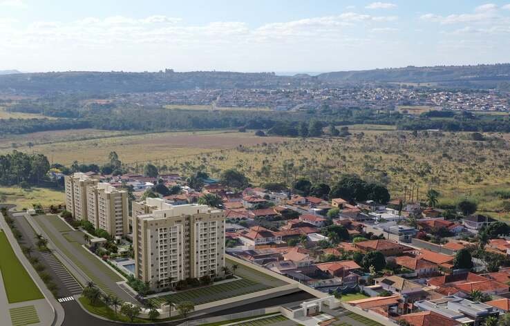 vista aérea alto da alvorada