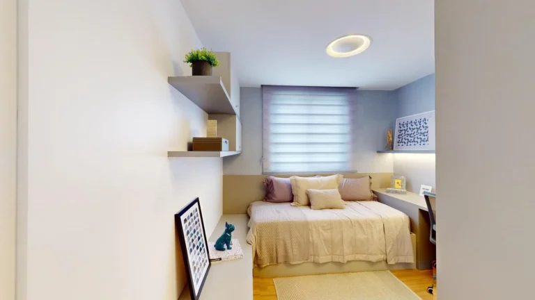 Quarto no apartamento 2 quartos tipo no Alto do Horizonte